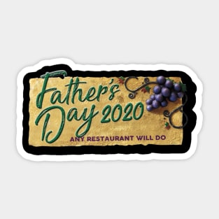 Father s Day - Restaurant Sticker